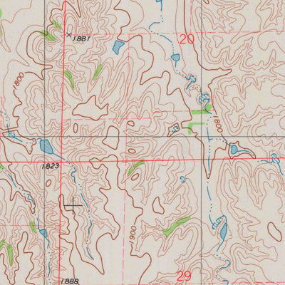 United States Geological Survey Alton SW, KS (1978, 24000-Scale) digital map