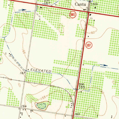 United States Geological Survey Alton, TX (1963, 24000-Scale) digital map