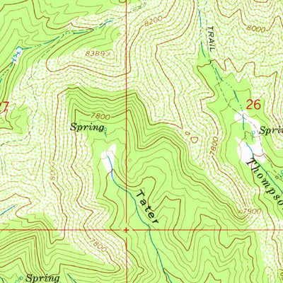 United States Geological Survey Alton, UT (1966, 24000-Scale) digital map
