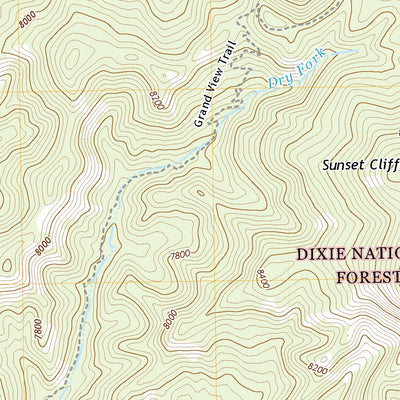 United States Geological Survey Alton, UT (2020, 24000-Scale) digital map