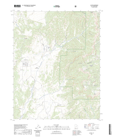 United States Geological Survey Alton, UT (2023, 24000-Scale) digital map