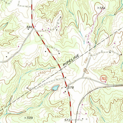 United States Geological Survey Alton, VA-NC (1968, 24000-Scale) digital map