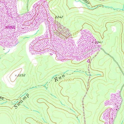 Alton, WV (1974, 24000-Scale) Map by United States Geological Survey ...