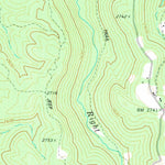 United States Geological Survey Alton, WV (1974, 24000-Scale) digital map