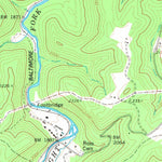 United States Geological Survey Alton, WV (1977, 24000-Scale) digital map