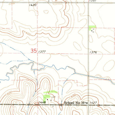 United States Geological Survey Altona NE, NE (1966, 24000-Scale) digital map