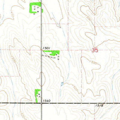 United States Geological Survey Altona NW, NE (1966, 24000-Scale) digital map