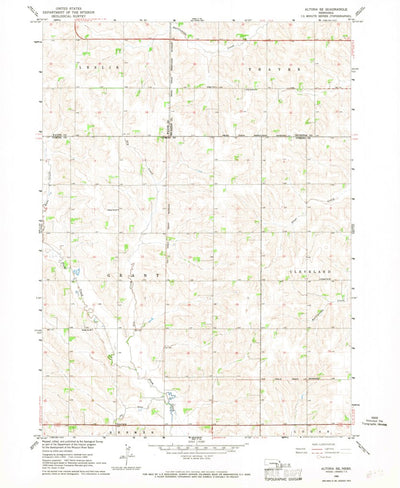United States Geological Survey Altona SE, NE (1966, 24000-Scale) digital map