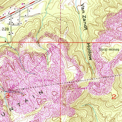 United States Geological Survey Altoona, AL (1958, 24000-Scale) digital map
