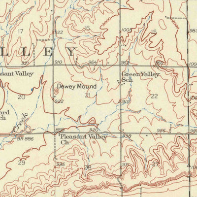 United States Geological Survey Altoona, KS (1938, 62500-Scale) digital map