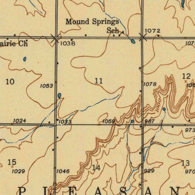 United States Geological Survey Altoona, KS (1939, 48000-Scale) digital map