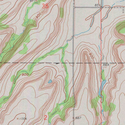 United States Geological Survey Altoona, KS (1959, 24000-Scale) digital map