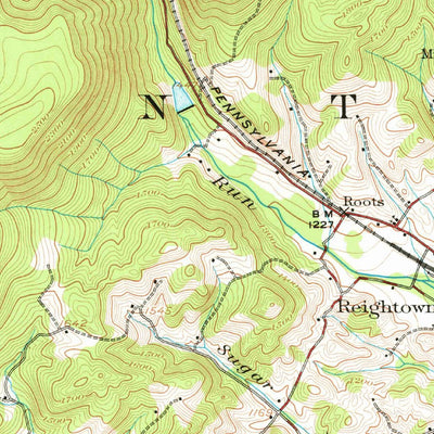United States Geological Survey Altoona, PA (1920, 62500-Scale) digital map
