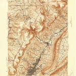 United States Geological Survey Altoona, PA (1922, 62500-Scale) digital map