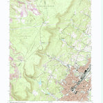 United States Geological Survey Altoona, PA (1963, 24000-Scale) digital map