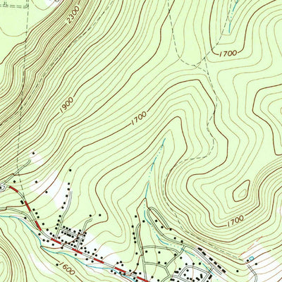 United States Geological Survey Altoona, PA (1963, 24000-Scale) digital map