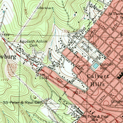 United States Geological Survey Altoona, PA (1993, 24000-Scale) digital map