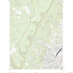 United States Geological Survey Altoona, PA (2023, 24000-Scale) digital map