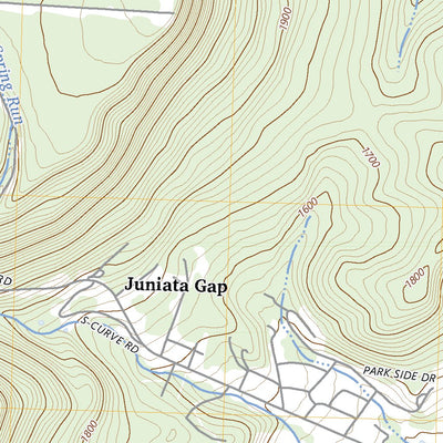 United States Geological Survey Altoona, PA (2023, 24000-Scale) digital map