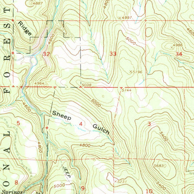 United States Geological Survey Alturas, CA (1961, 62500-Scale) digital map