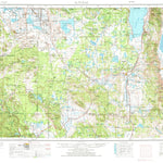 United States Geological Survey Alturas, CA-OR-NV (1954, 250000-Scale) digital map