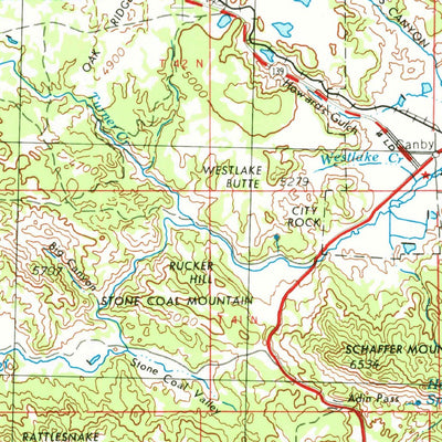 United States Geological Survey Alturas, CA-OR-NV (1954, 250000-Scale) digital map