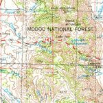 United States Geological Survey Alturas, CA-OR-NV (1954, 250000-Scale) digital map