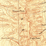 United States Geological Survey Alturas E, CA-OR-NV (1886, 250000-Scale) digital map