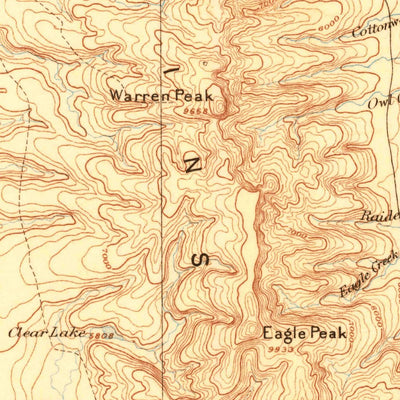 United States Geological Survey Alturas E, CA-OR-NV (1886, 250000-Scale) digital map