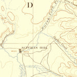 United States Geological Survey Alturas E, CA-OR-NV (1892, 250000-Scale) digital map