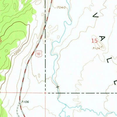 United States Geological Survey Alturas Lake, ID (1963, 24000-Scale) digital map