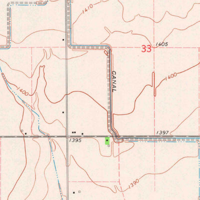 United States Geological Survey Altus, OK (1964, 24000-Scale) digital map