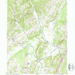 United States Geological Survey Alum Bank, PA (1971, 24000-Scale) digital map