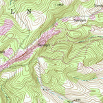 United States Geological Survey Alum Bank, PA (1971, 24000-Scale) digital map