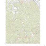 United States Geological Survey Alum Creek, WV (2023, 24000-Scale) digital map