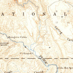United States Geological Survey Alum Mountain, NM (1911, 125000-Scale) digital map
