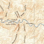 United States Geological Survey Alum Mountain, NM (1911, 125000-Scale) digital map