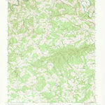 United States Geological Survey Alum Ridge, VA (1968, 24000-Scale) digital map