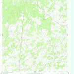 United States Geological Survey Alum, TX (1961, 24000-Scale) digital map