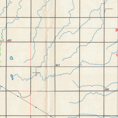 United States Geological Survey Alva, OK-KS (1985, 100000-Scale) digital map