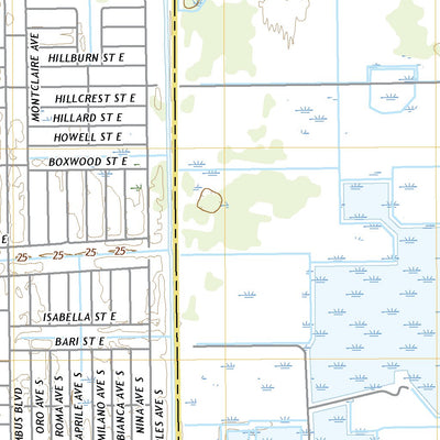 United States Geological Survey Alva SE, FL (2021, 24000-Scale) digital map