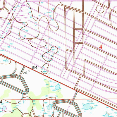 United States Geological Survey Alva SW, FL (1958, 24000-Scale) digital map