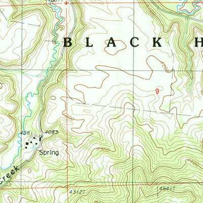 United States Geological Survey Alva, WY (1984, 24000-Scale) digital map