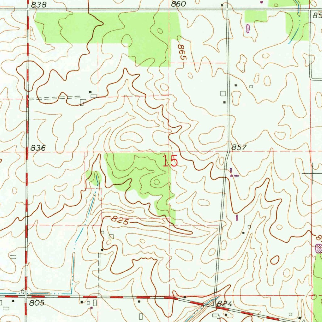 Alvada, OH (1960, 24000-Scale) Map by United States Geological Survey ...