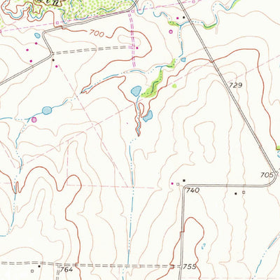 United States Geological Survey Alvarado, TX (1961, 24000-Scale) digital map