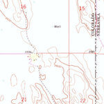 United States Geological Survey Alvin, CO-NE (1971, 24000-Scale) digital map