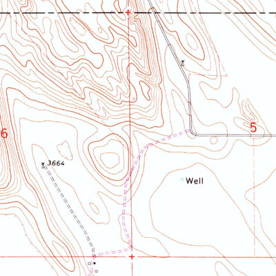 United States Geological Survey Alvin NW, CO (1971, 24000-Scale) digital map