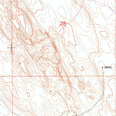 United States Geological Survey Alvin NW, CO (1971, 24000-Scale) digital map
