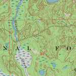 United States Geological Survey Alvin NW, WI (1970, 24000-Scale) digital map