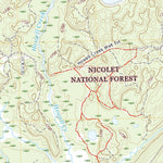 United States Geological Survey Alvin NW, WI (2022, 24000-Scale) digital map